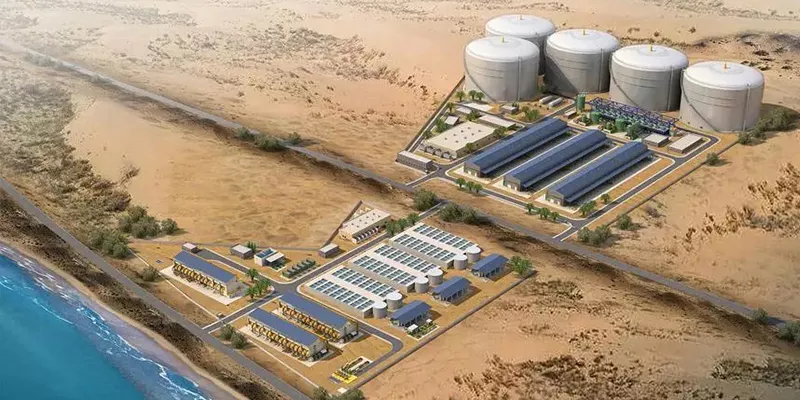 Seawater desalination project